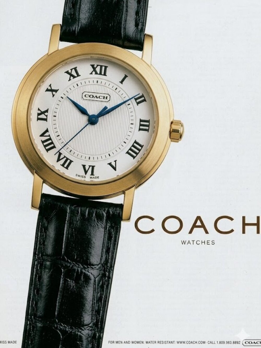 New, Vintage Coach Swiss Made Watch - Picture 3 of 16